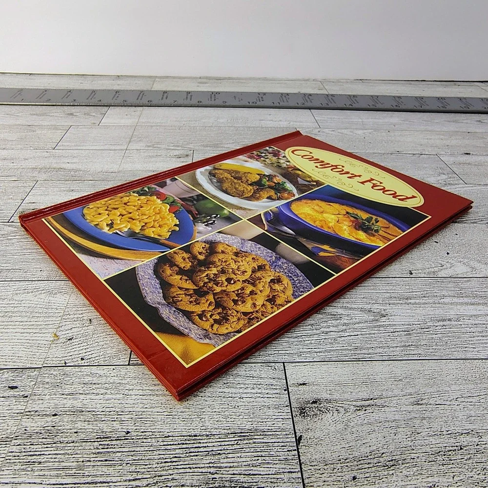 Comfort‎ Food Cookbook 2003 Hardcover Classic Recipes Cozy Home Cooking